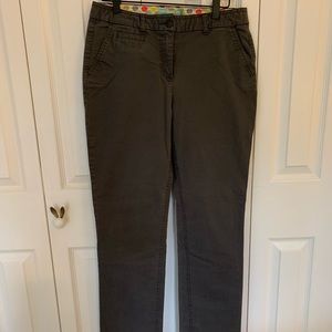 Boden Women's Straight Leg Pants - Charcoal